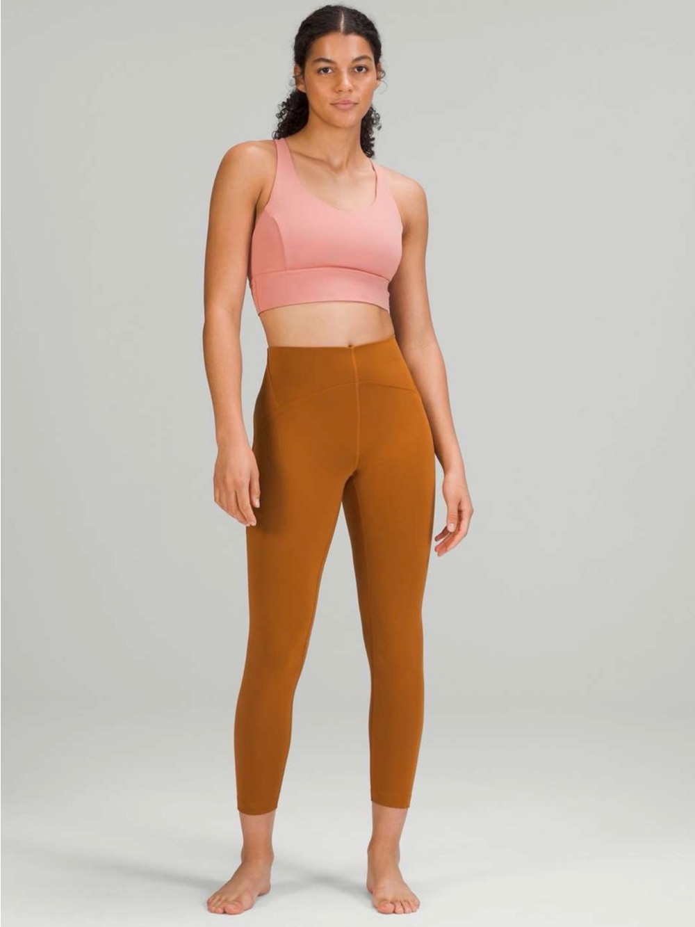 Lululemon Instill High-Rise 25” Leggings, Size 4, Color Butternut Brown